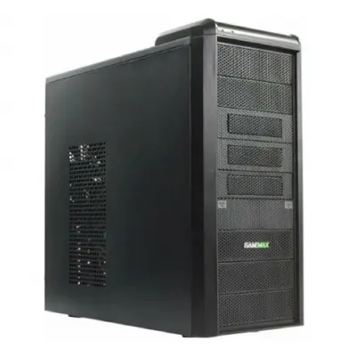 Zircon, 8819SE, без БП с замком (Midi Tower, ATX, Black)