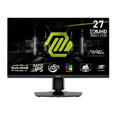 MSI MAG 27" 272URDF E16 {IPS 3840x2160/1920x1080 160Hz/320Hz 0.5ms 400cd HDMI DisplayPort USB HAS}