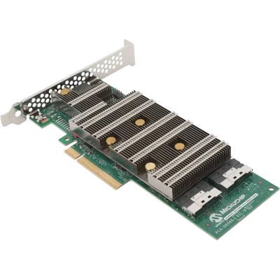 RAID контроллер Microchip SmartRAID 3258-16i, Tri-mode SAS/SATA/NVMe, 16i-ports, PCIe 4.0 x8, 8GB DDR4 Cache, RAID 0/1/5/6/50/60/1 Tripple/10 Tripple/ Adaptec SmartRAID 3258-16i /e