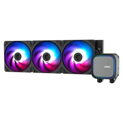 Жидкостная система охлаждения MSI MAG CORELIQUID A13 360 3 x ARGB Fan, ARGB Block