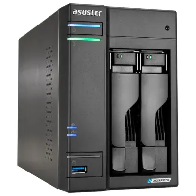 Платформа СХД ASUSTOR AS6702T V2 2 Bay 4xM.2 2x5GLAN 4GB (Max.16GB) DDR4 2xUSB HDMI (90IX01N1-BW3S60)