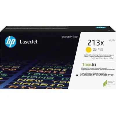 Тонер-картридж/ HP 213X Yellow High Yield Original LaserJet Toner Cartridge