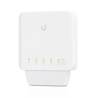 Коммутатор Ubiquiti UniFi Switch Flex |USW-Flex| PoE-коммутатор, 5х 1G RJ45, раздача 46 Вт (027595)
