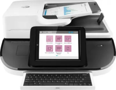 Сканер планшетный HP Digital Sender Flow 8500 fn2 (L2762A) A4 белый/черный