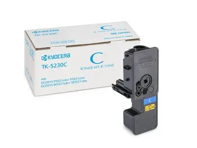 Картридж лазерный Kyocera TK-5230C 1T02R9CNL0 голубой (2200стр.) для Kyocera P5021cdn/cdw M5521cdn/cdw