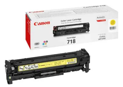Картридж лазерный Canon 718Y 2659B002/014 желтый (2900стр.) для Canon LBP7200/MF8330/8350