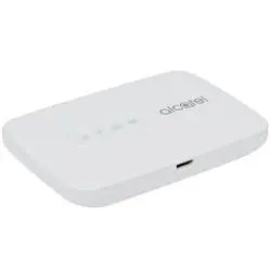 Alcatel MW40V-2BALRU1 Модем 2G/3G/4G Alcatel Link Zone USB Wi-Fi Firewall +Router внешний белый