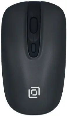 Мышь Оклик 600MW черный оптическая (1600dpi) беспроводная USB (4but)