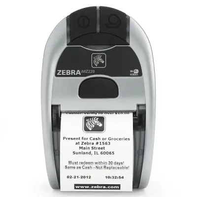 Мобильный термопринтер Zebra iMZ 220