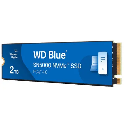 Твердотельный накопитель SSD Western Digital M.2 2280 2TB Blue WDS200T4B0E PCIe Gen4 x4, NVMe