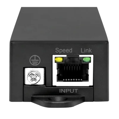 Преобразователь PoE af/at (48V) в Passive PoE (24V)/ Преобразователь PoE af/at (48V) в Passive PoE (24V). Вход: коннектор RJ45 IEEE 802.3af/at/Passive PoE (37V-57V) или разъем DC 48В(2.1x5.5); Выход: Разъем RJ45 (Passive PoE 24VDC; 4,5(+); 7,8(-). Преобра