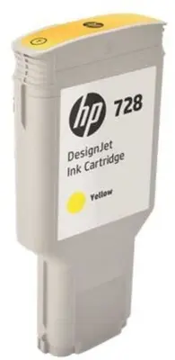 HP F9K15A Картридж №728, Yellow {DJ T730/830 (300 мл.)}