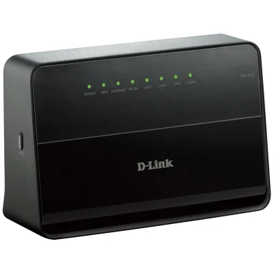 Маршрутизатор DIR-615/A,DIR-615/A/N1A Wireless N300 Router with 1 10/100Base-TX WAN port, 4 10/100Base-TX LAN ports.