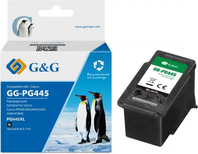 Картридж струйный G&G GG-PG445 черный для Canon Pixma MG2440/2540/2940