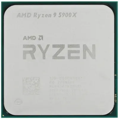 CPU AMD Ryzen 9 5900X OEM (100-000000061) {3,70GHz, Turbo 4,80GHz, Without Graphics AM4}