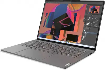 Ультрабук Lenovo Yoga Slim7 ProX 14IAH7 Core i7 12700H 16Gb SSD1Tb NVIDIA GeForce RTX 3050 4Gb 14.5" IPS 3K (3072x1920) Windows 11 Home Single Language grey WiFi BT Cam (82TK00AXRU)