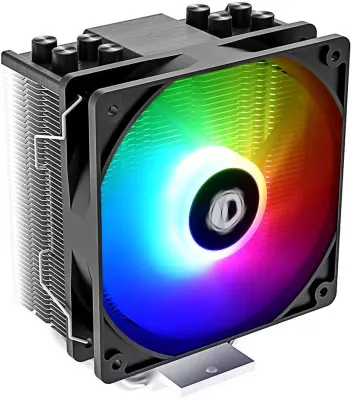 Устройство охлаждения(кулер) ID-Cooling SE-214-XT ARGB Soc-AM5/AM4/1151/1200/1700 черный 4-pin 16-29dB Al+Cu 180W 810gr Ret