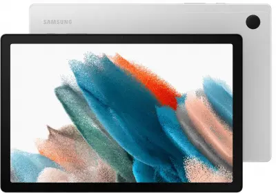 Планшет Samsung Galaxy Tab A8 SM-X205 T618 (2.0) 8C RAM4Gb ROM64Gb 10.5" TFT 1920x1200 3G 4G Android 11 серебристый 8Mpix 5Mpix BT GPS WiFi Touch microSD 1Tb 7040mAh