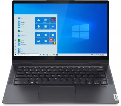 Трансформер Lenovo Yoga 7 14ITL5 Core i5 1135G7 16Gb SSD256Gb Intel Iris Xe graphics 14" IPS Touch FHD (1920x1080) Windows 11 Home grey WiFi BT Cam