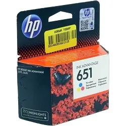 Картридж струйный HP 651 C2P11AE многоцветный (300стр.) для HP DJ IA