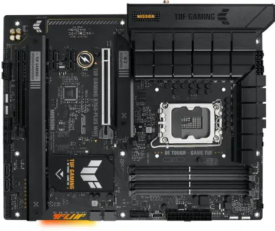 ASUS TUF GAMING B760-PLUS WIFI (Socket 1700, ATX, 4xDDR5(192GB), DP/HDMI, 1xPCIe 5.0x16/1xPCIe 3.0x16/2xPCIe 3.0, 1xLAN (2.5GbE), Wi-Fi, BT, 4xSATA 6Gb/s, 3xM.2, 1xType-C, 4xUSB 3.2, 1xUSB 2.0)