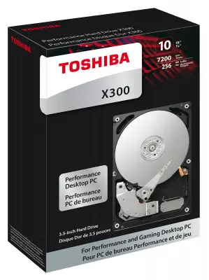 Жесткий диск Toshiba SATA-III 10Tb HDWR11AEZSTA Desktop X300 (7200rpm) 256Mb 3.5" Rtl