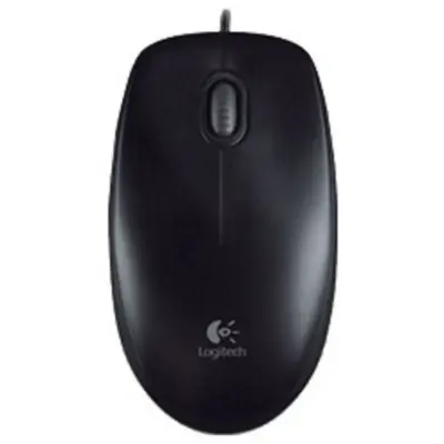 910-003357/910-006605 Мышь Logitech B100 Black USB OEM