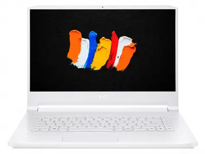 Ноутбук Acer ConceptD 7 Pro CN715-72P-79FY Core i7 10875H/16Gb/SSD512Gb/NVIDIA Quadro RTX 3000 6Gb/15.6"/IPS/UHD (3840x2160)/Windows 10 Professional 64/white/WiFi/BT/Cam