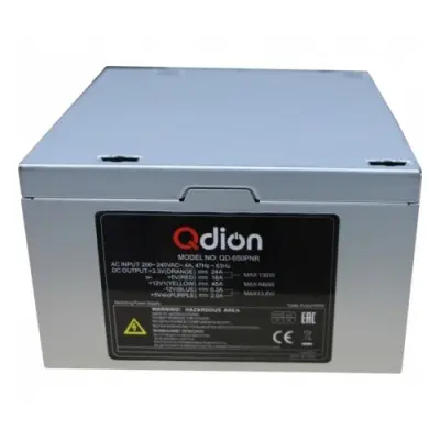 FSP 650W ATX Q-Dion QD-650-PNR 80+ {650W, 120mm, 5xSATA, 2xPCI-E, APFC, 80+}