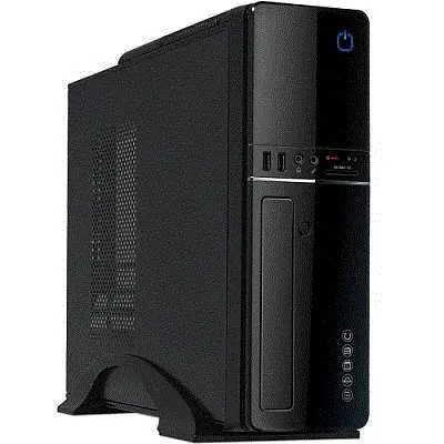 PowerCool Корпус S0507-2-300W (Desktop, Black, SFX 300W-80mm, 24+8pin)