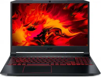 Ноутбук Acer Nitro 5 AN515-55-50LX Core i5 10300H 16Gb SSD512Gb NVIDIA GeForce RTX 3050 Ti 4Gb 15.6" IPS FHD (1920x1080) Windows 10 black WiFi BT Cam