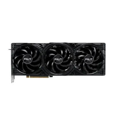 Видеокарта Palit PCI-E nVidia GeForce<RTX5080 16GB   GAMINGPRO > GDDR7 256b, HDMI DPx3  (NE75080019T2-GB2031A)