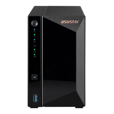 Платформа СХД ASUSTOR AS3302T v2 2 Bay (Max.14) 2.5GLAN 2GB DDR4 3xUSB
