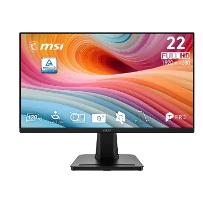 MSI PRO 21.5" MP225 E12L черный {VA 1920x1080 120Hz 250cd D-Sub HDMI In} [9S6-3PE0CM-056]