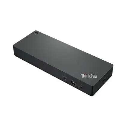 Lenovo [40B00135CN] ThinkPad Universal Thunderbolt 4 Dock  USB-C Dock (2x DP, 1x HDMI, 4x USB A 3.1 Gen 1, 1x USB Type-C, 1x RJ-45, 1x Combo Audio Jack 3.5mm/Thunderbolt 4 Power/Up to 4 ext monitors