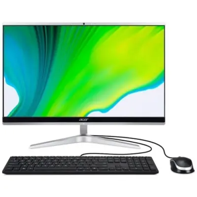 Acer Aspire C22-1650 [DQ.BG6ER.001] Silver 21.5" {FHD i5-1135G7/8Gb/256Gb SSD/DOS/k+m}