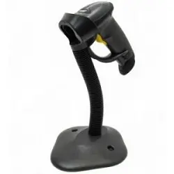 Zebra LS2208 [LS2208-SR20007R-UR]  черный {ручной лазерный сканер штрих-кода BLACK USB KIT: Includes LS2208-SR20007R scanner, CBA-U01-S07ZAR cable, 20-61019-02R Stand}