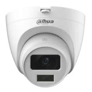 DAHUA DH-HAC-HDW1500CLQP-IL-A-0360B-S2 Уличная турельная HDCVI-видеокамера с интеллектуальной двойной подсветкой 5Мп, объектив 3.6мм, ИК 20м, LED 20м, IP67, корпус: пластик, быстрый монтаж