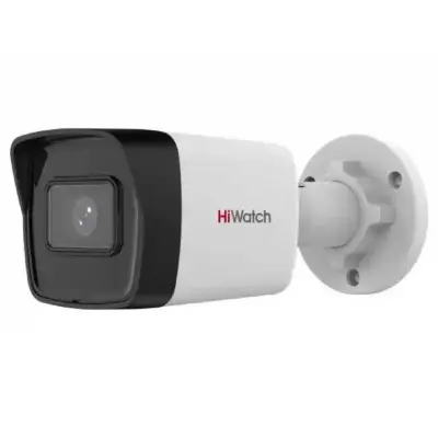 HiWatch IPC-B040 (2.8mm) IP Камера, цилиндрическая 2K CMOS PoE 2560х1440 H.265; H.264; MJPEG встроенный микрофон 1/2,8" ip67