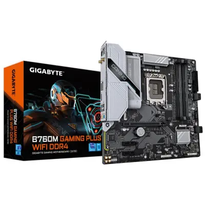 Материнская плата Gigabyte B760M GAMING PLUS WIFI DDR4,