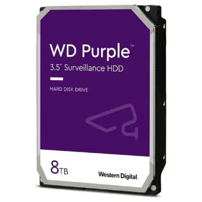 8TB WD Purple (WD85PURU) {Serial ATA III, 5640- rpm, 256Mb, 3.5"}