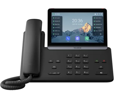 телефон YEALINK SIP-T88W, 7" экран, Android, WiFi, Bluetooth, USB, PoE, GigE, без камеры, без БП, шт