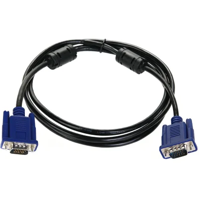 Кабель соединительный SVGA (15M/M) 1,8m 2 фильтра TV-COM <QCG120H-1.8M>