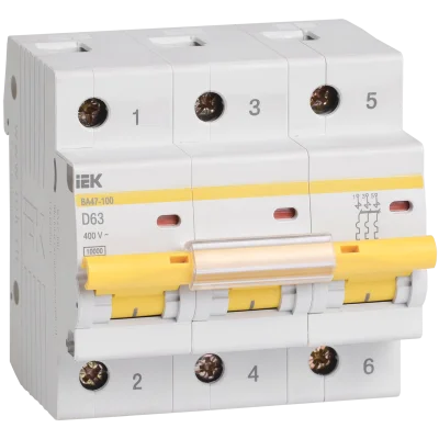 KARAT Авт. выкл. ВА47-100 3P D 40А 10кА IEK