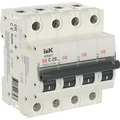 ARMAT Авт. выкл. M10N 4P C 20А IEK