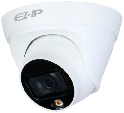 Камера видеонаблюдения IP Dahua EZ-IPC-T1B20P-LED-0360B 3.6-3.6мм цв. корп.:белый