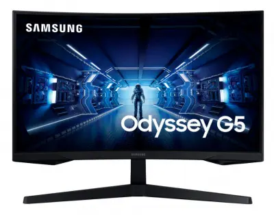 Монитор Samsung 27" Odyssey G5 C27G55TQWI VA 2560x1440 144Hz FreeSync Premium 250cd/m2 16:9