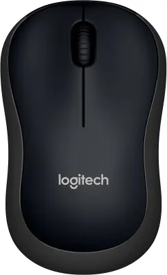 Мышь Logitech B220 Silent черный оптическая (1000dpi) silent беспроводная USB (2but)
