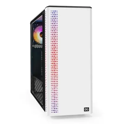Exegate EX294411RUS Корпус Miditower ExeGate Mistery Z4-NPX600 White (ATX, БП 600NPX с вент. 12см, 2*USB+1*USB3.0, HD аудио, белый, вент. 12 см с RGB подсветкой, пылевые фильтры, боковая панель - зака