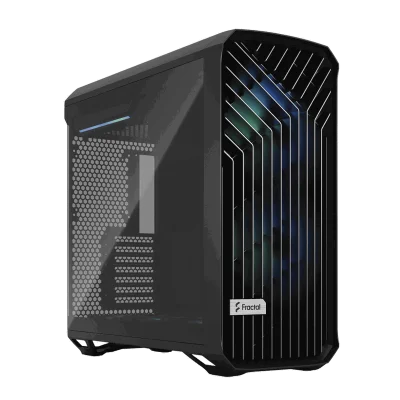 Корпус ПК без блока питания/ Case Fractal Design Torrent RGB, Full-Tower, 2x180mm + 3x140mm RGB, 2xUSB-A 3.2 + 1xUSB 3.2 Type-C E-ATX, SSI-CEB, SSI-EEB, ATX, mATX, mITX Black